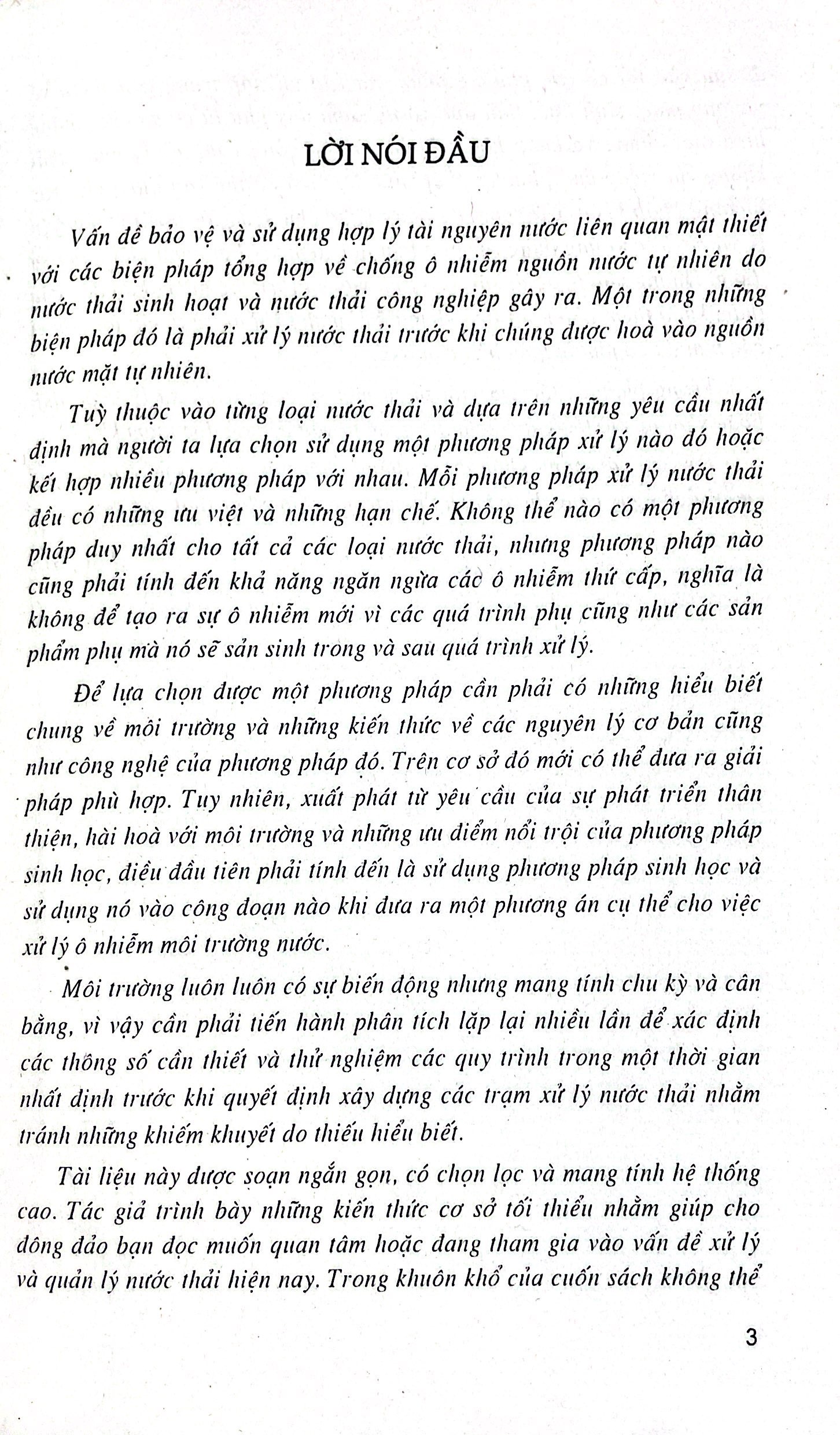 Kỹ Thuật Xử Lý Nước Thải