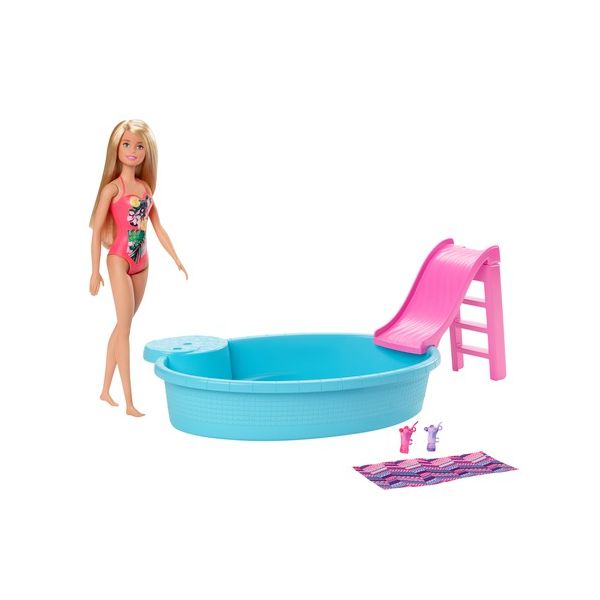 Đồ Chơi BARBIE Hồ bơi mát lạnh BARBIE GHL91