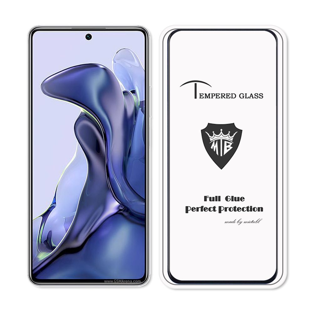 Kính Cường Lực 9H Full Màn Hình Dành Cho Xiaomi 11T / Xiaomi 11T Pro- Hàng Chính Hãng