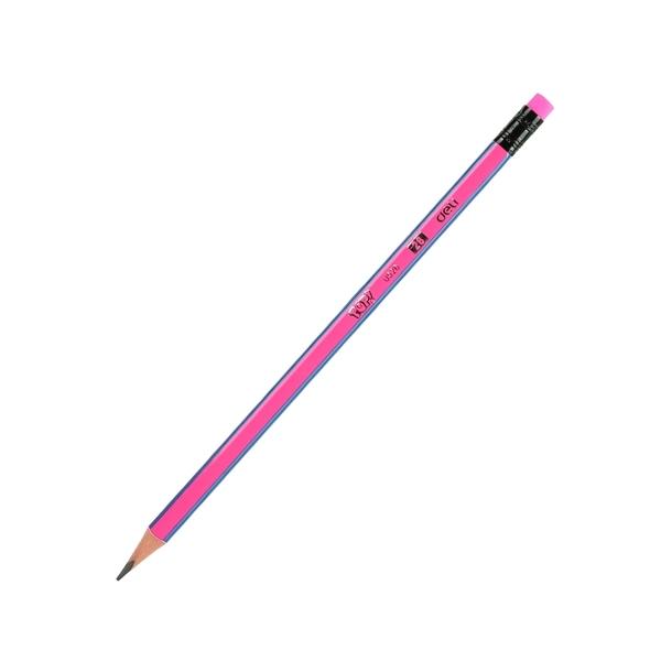Bút Chì Gỗ 2B Deli Pop! EU52606 (Mẫu Màu Giao Ngẫu Nhiên)