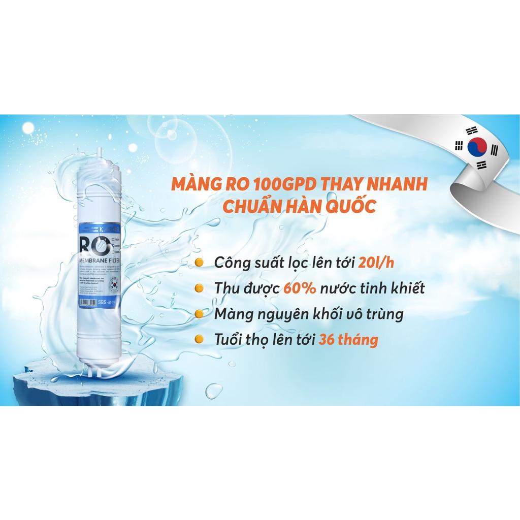 [TẶNG BỘ LÕI] Máy lọc nước lạnh nguội Karofi Livotec 600 màng RO 100GDP Hàn Quốc - Bảo hành 36 tháng