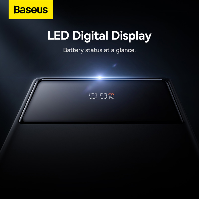 Pin Sạc Dự Phòng Baseus Star-Lord Digital Display Fast Charge Power Bank 20000mAh/30000mAh Hỗ trợ sạc nhanh PD QC AFC SCP FCP (Hàng chính hãng)