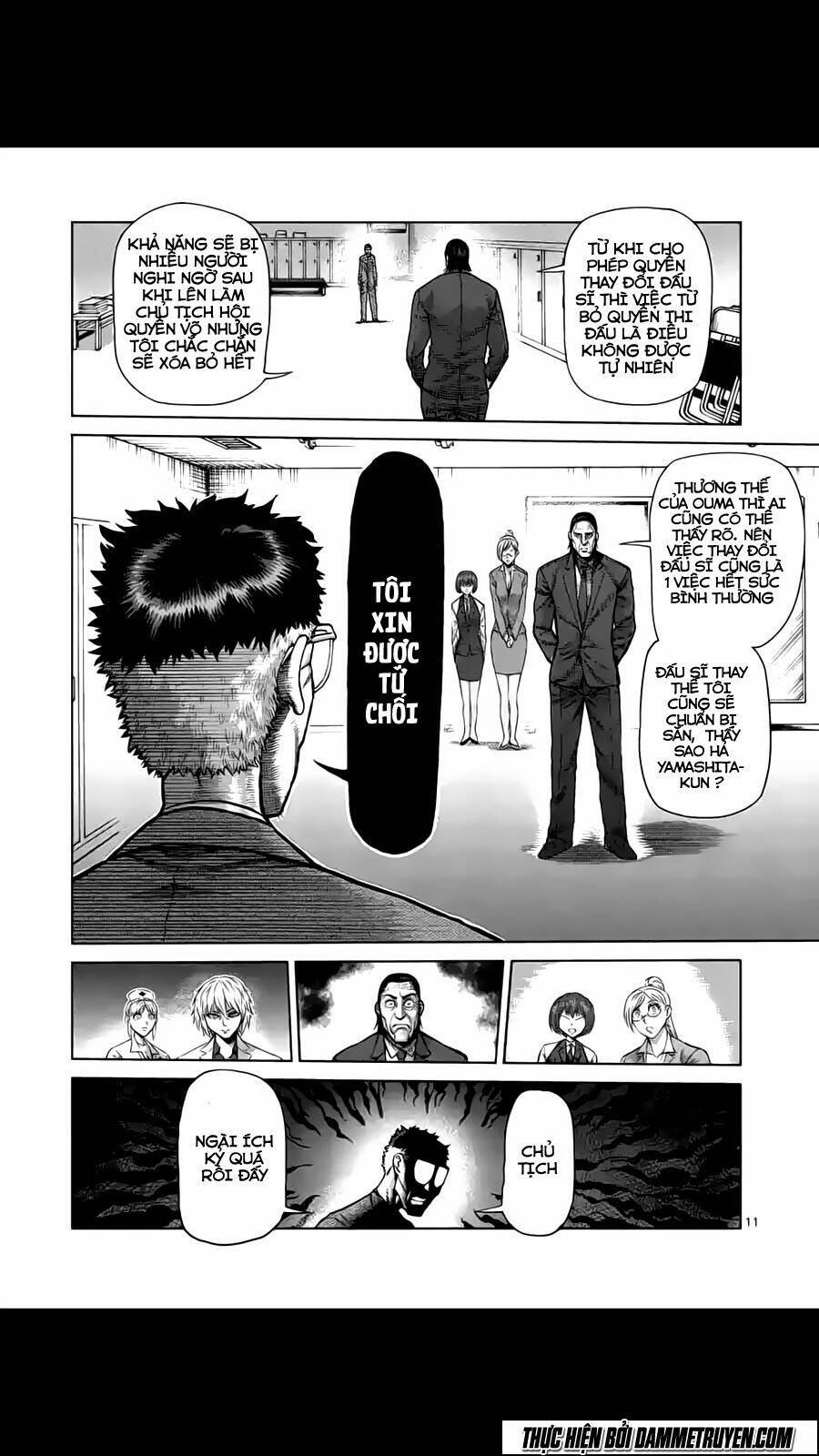 tokita ouma - đấu sĩ atula chapter 215 12