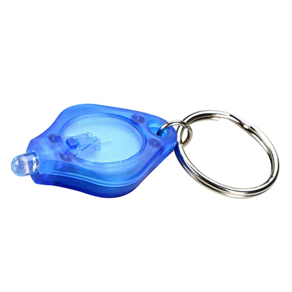Mini LED Flashlight Torch Light Lamp Keychain Light