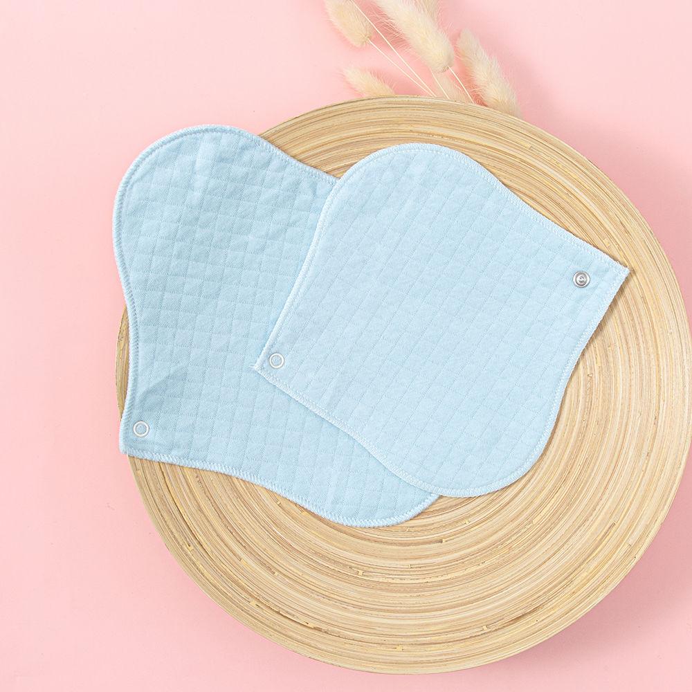 3 Chiếc 180Mm/220Mm Nữ Quần Lót Khăn Ăn Vải Có Thể Tái Sử Dụng Vệ Sinh Vệ Sinh Nặng Thời Kỳ Có Thể Giặt Cotton Mềm Mại khăn Mestrual Miếng Lót