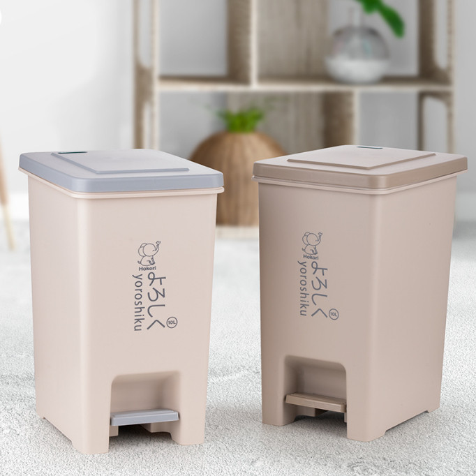 Thùng Rác Đạp Chân Hình Chữ Nhật Nhiều Cỡ Kèm Ruột HOKORI Hàng Xuất Nhật , EU - Hàng Chính Hãng