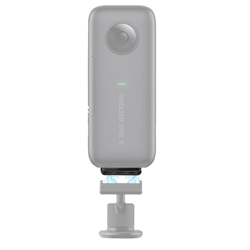 Giá đỡ bộ điều hợp từ tính với Đế giá đỡ ba chân vít 1/4" cho DJI ACTION 2 cho GoPro Hero 11 10 9 Insta360 One X2 Camera hành động