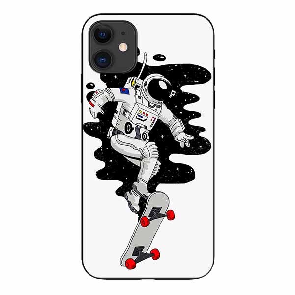 Ốp lưng in cho Iphone 11   Phi Hành Gia Lướt Ván