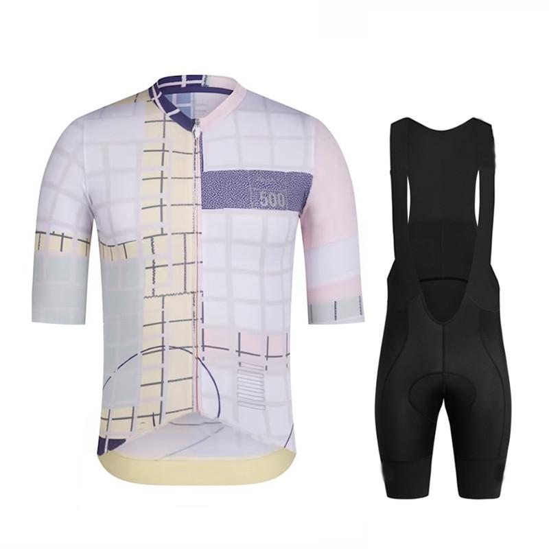 Ralvpha Nam Mùa Hè Áo Đạp Xe Jersey Phù Hợp Với Xe Đạp Quần Áo Nhanh Khô Ropa Ciclismo Maillot Bộ Đồ Thể Thao Ngắn Yếm Gel Đệm Thoáng Khí Color: cycling suit 8 Size: XS
