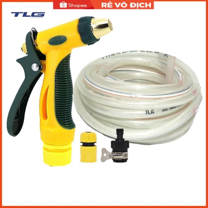 Bộ dây vòi xịt nước rửa xe,tưới cây tăng áp 3 lần 3-5m 206317