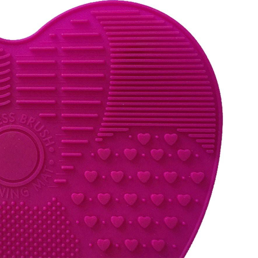 Creative Silicone Makeup Brush Cleaning Pad Silicone Scrubbing Pad Suction Pad