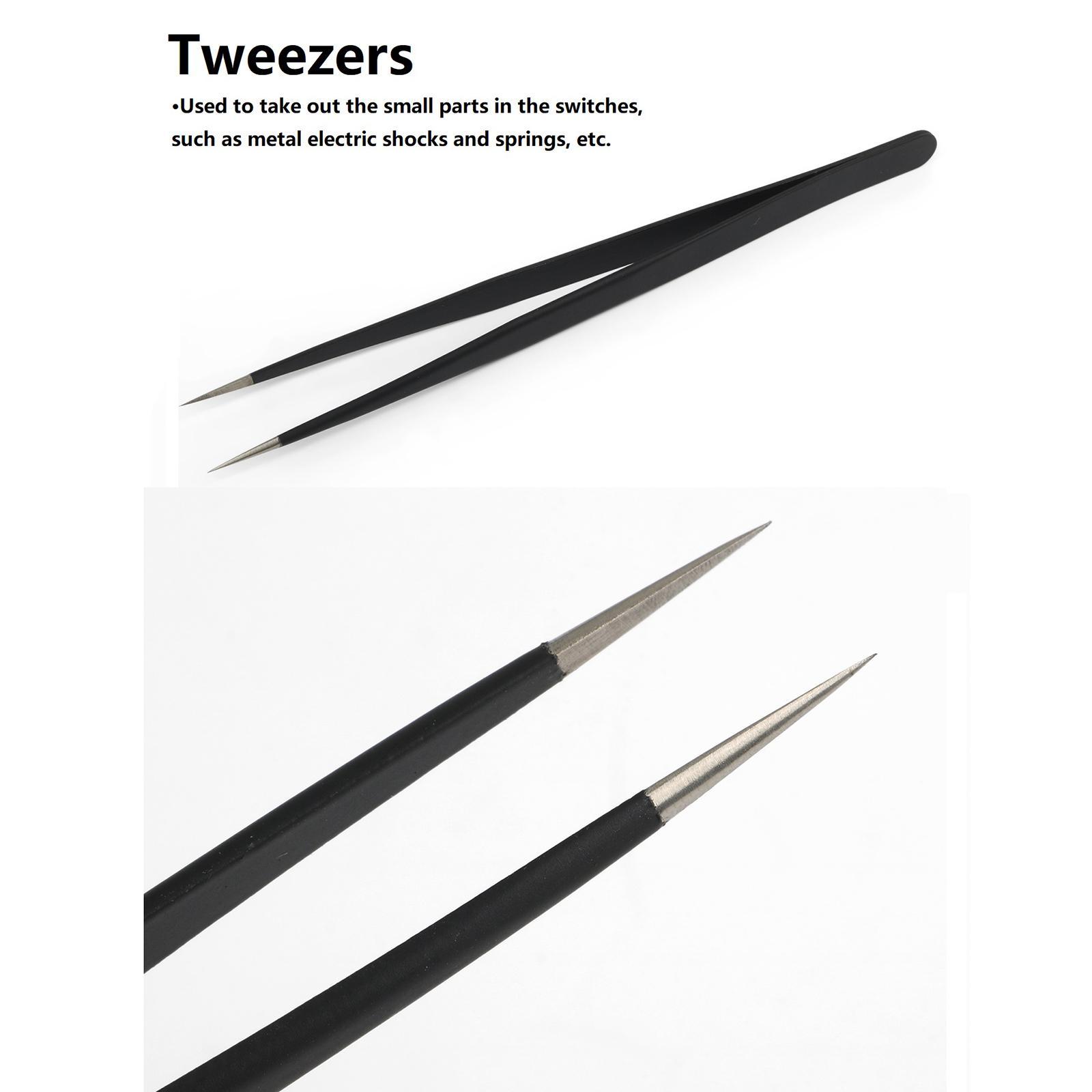 Switch Puller Tool Brush Tweezers Clamp Opener Kits