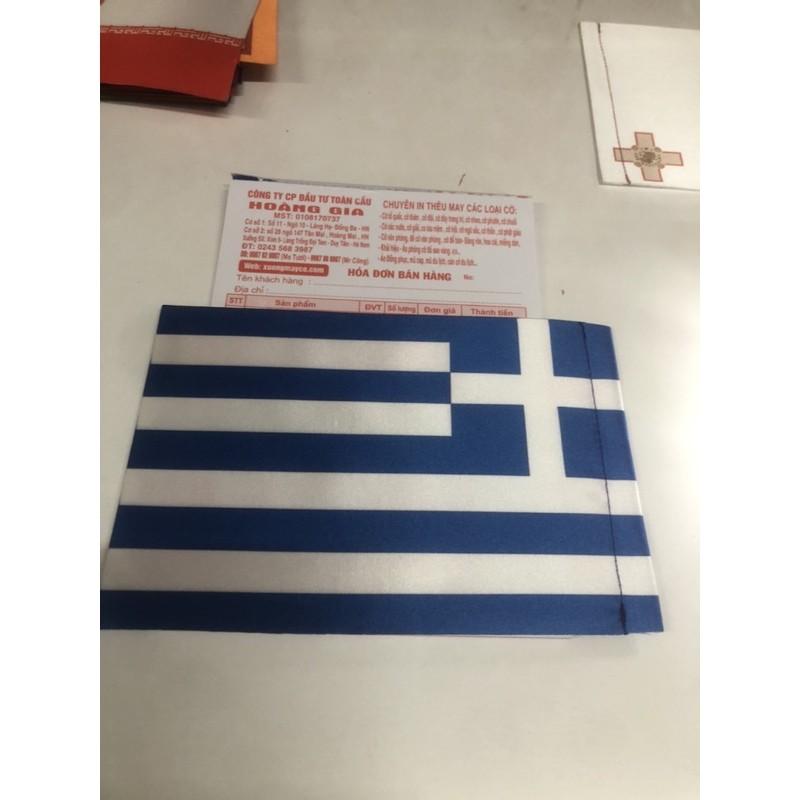Quốc kỳ Hy Lạp để bàn 14x21cm