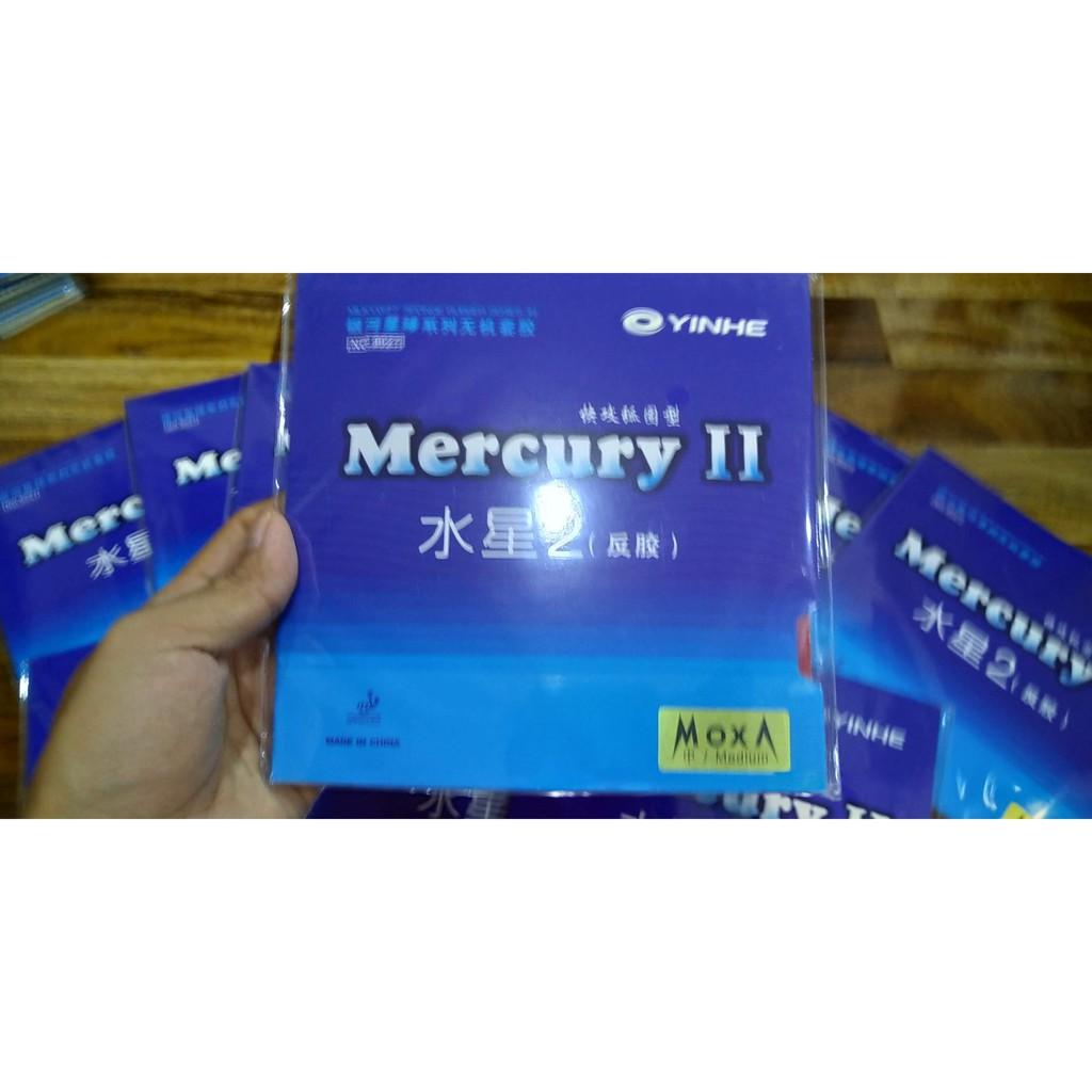 Mặt vợt bóng bàn Yinhe Mercury 2  mua hai mặt tặng kèm keo sữa