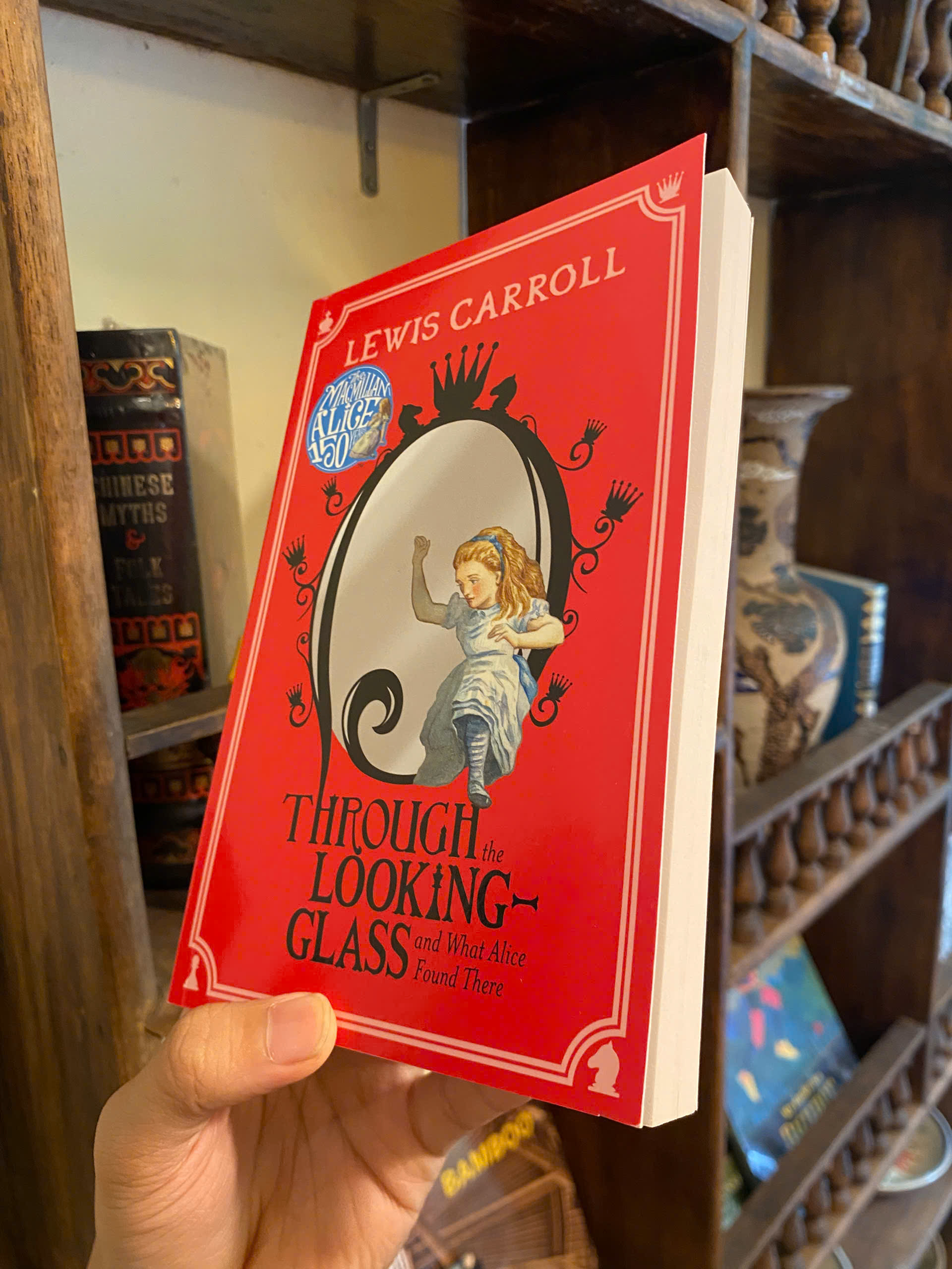 Sách - Through the Looking-Glass: And What Alice Found There by Lewis Carroll /Children English Book