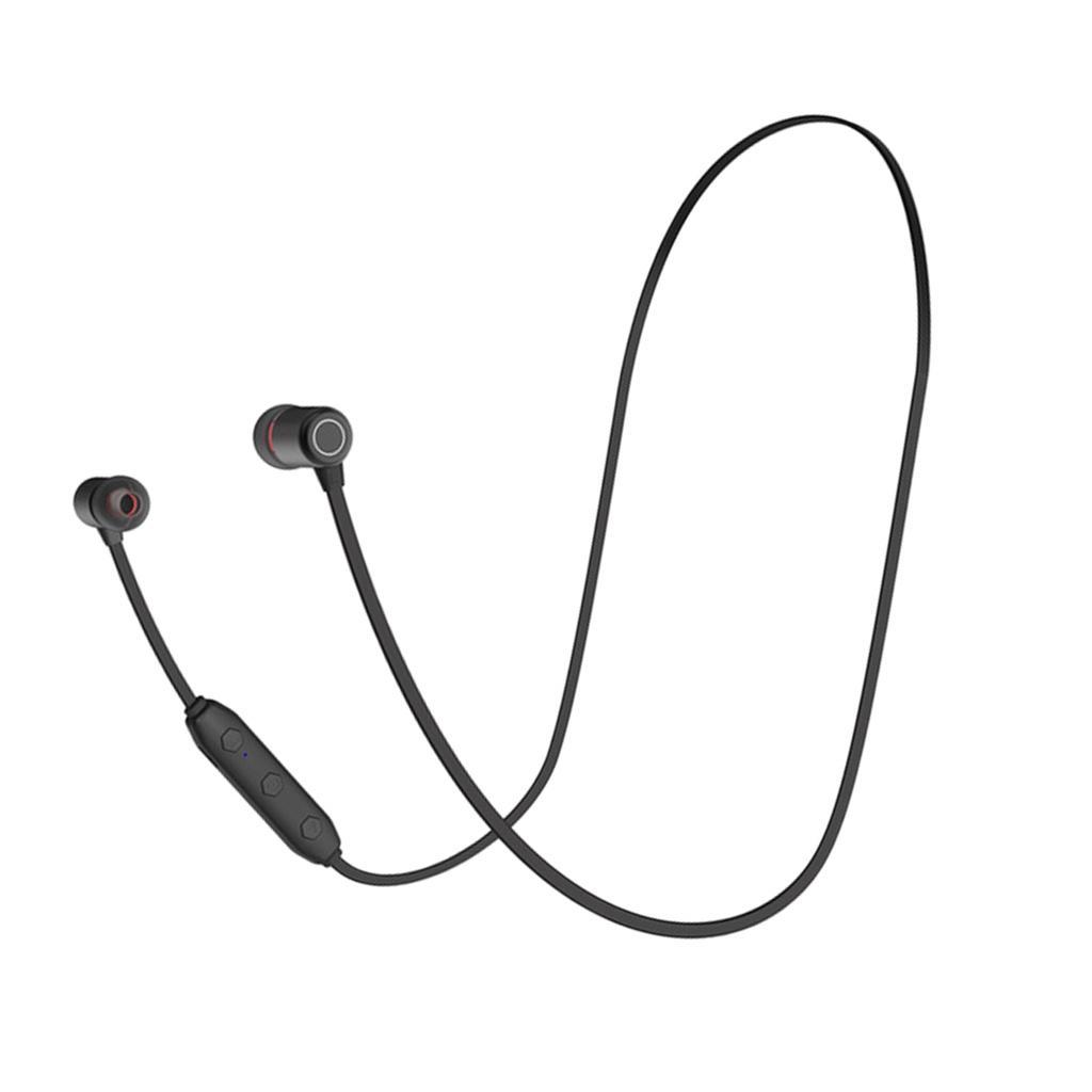 Magnet Headset Neckband Sports Earphone with Microphone for IOS Android