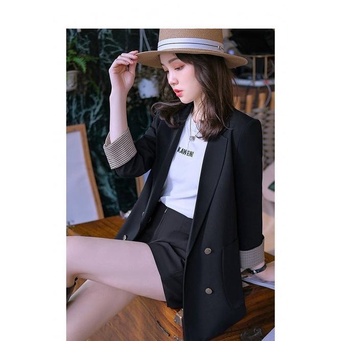 ÁO KHOÁC BLAZER PHỐI TAY CAO CẤP