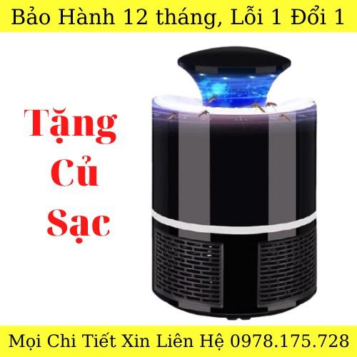 Đèn Bắt Muỗi Thông Minh, Kiêm Đèn Ngủ Tặng Củ Sạc Usb