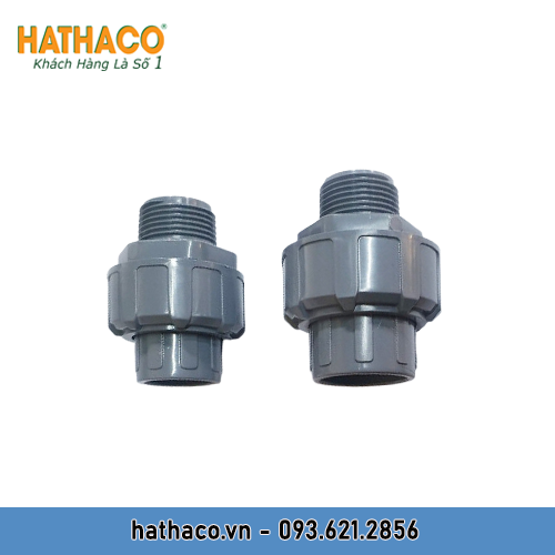 Combo 10 Rắc Co PVC 27 Ren Ngoài 34 HATHACO Chính Hãng Sản Xuất Tại Việt Nam