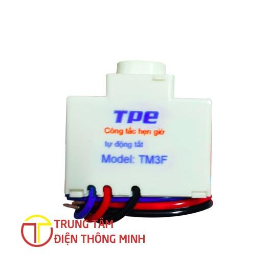 Công tắc hẹn giờ tắt thiết bị lắp vào hộp âm tường TPE TM3F - Hàng chính hãng