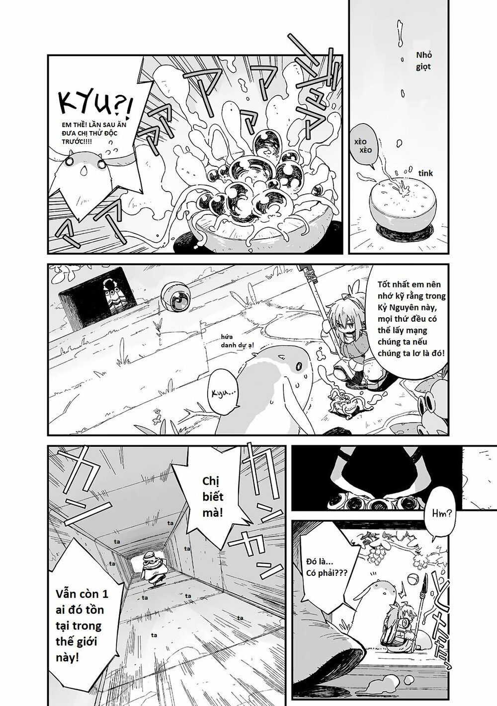 ngay cả khi hậu tận thế, thật hạnh phúc vẫn còn được sống... chapter 4 2