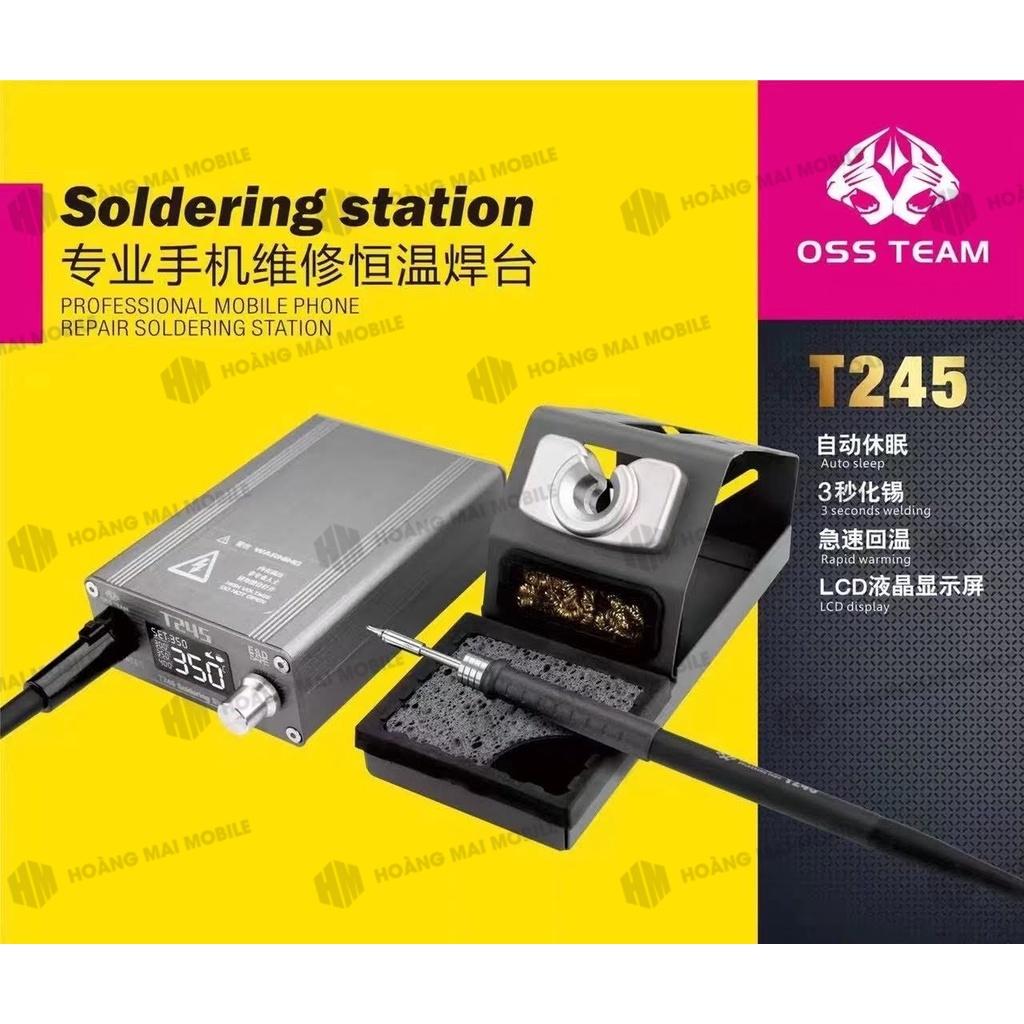 Máy hàn (trạm hàn) OSSTEAM T245 dùng mũi C245