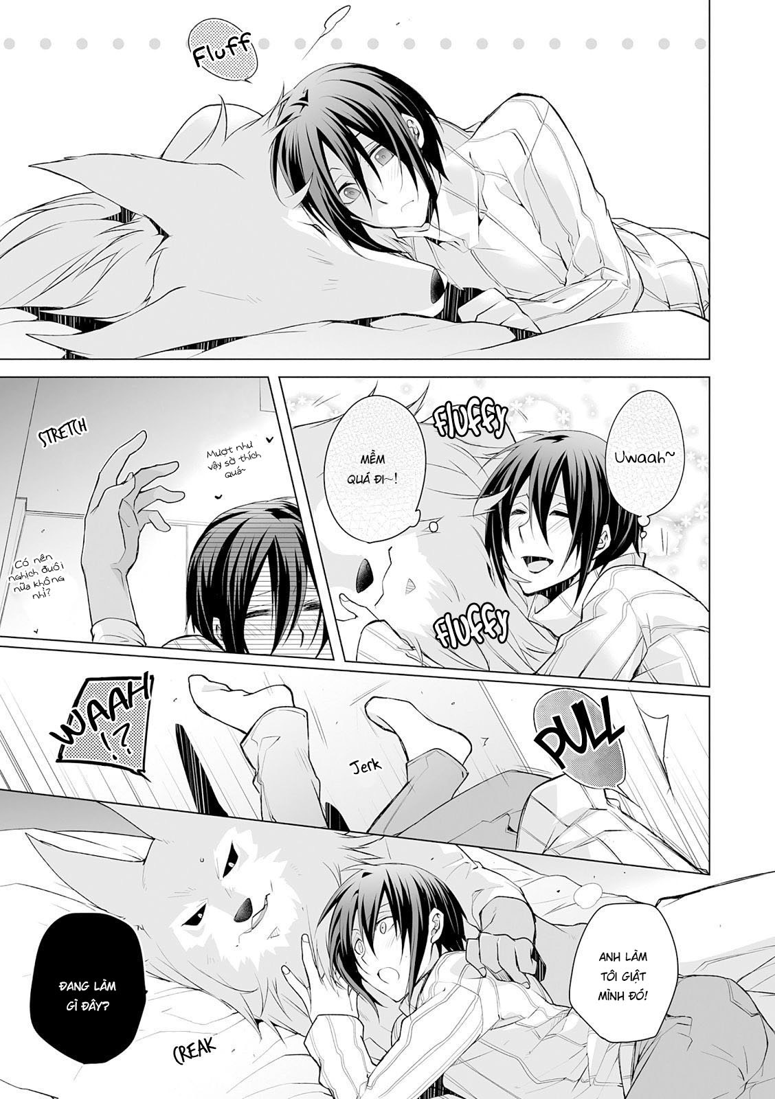 anh chàng người sói và tiểu thuyết gia lập dị chapter 5.2 14