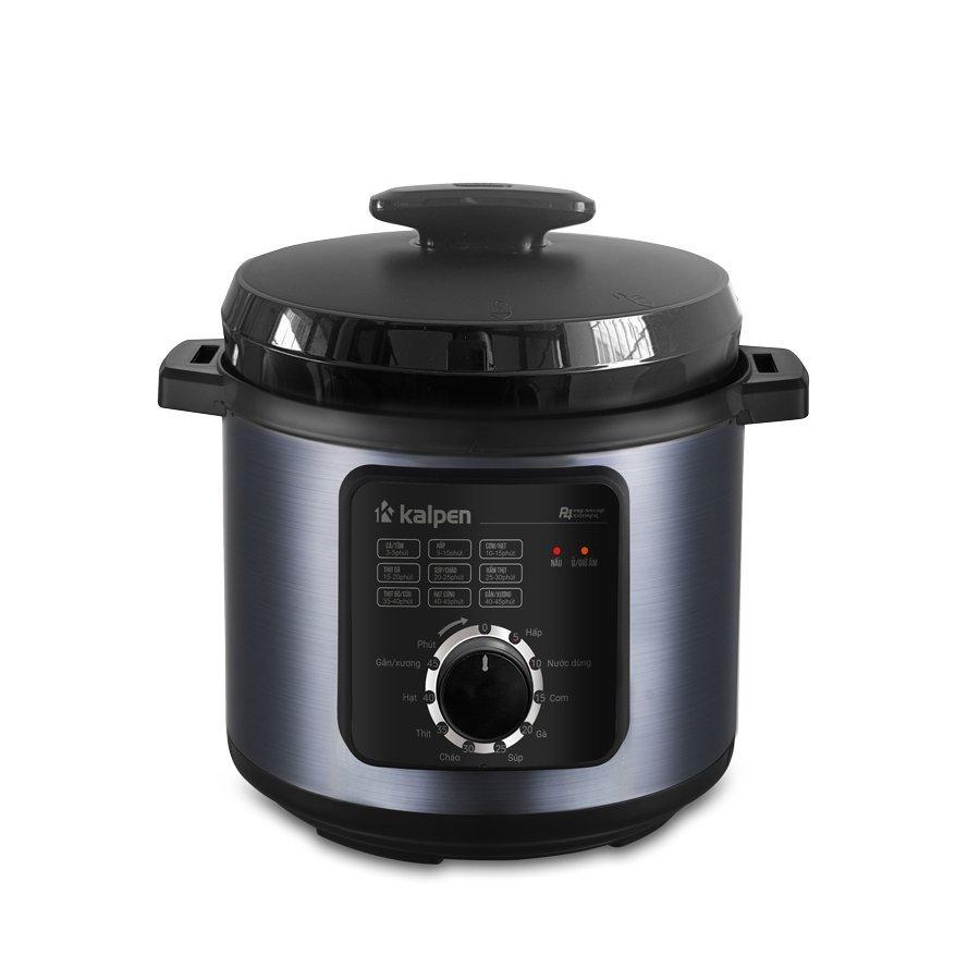 Nồi Áp Suất Điện-Nồi Cơm Điện-Nồi Đa Năng Cao Cấp Model P4 6L-1000W Hàng Chính Hãng KALPEN-GIA DỤNG ĐỨC Bảo Hành 2 Năm
