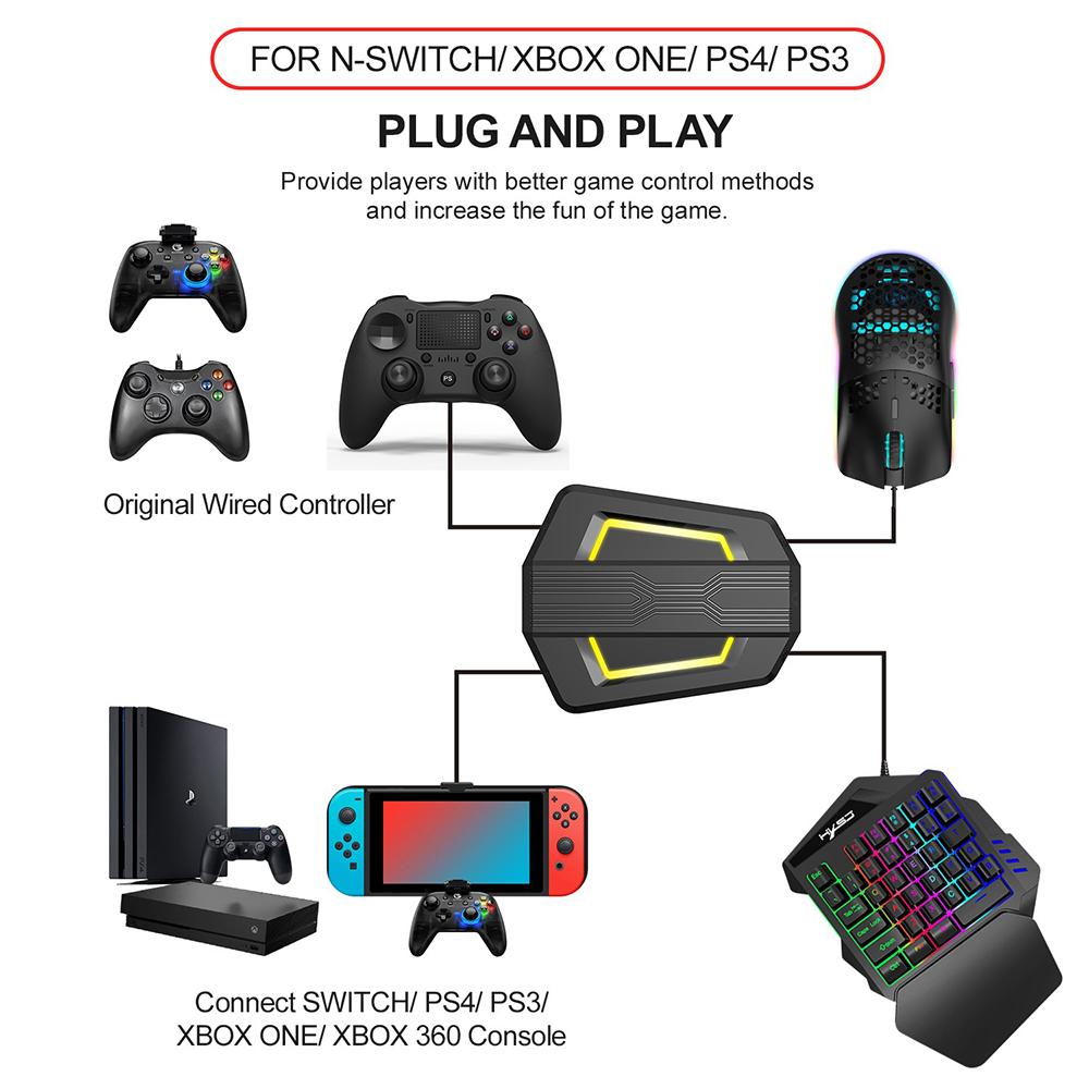 Chuột chơi game công thái học có dây HXSJ J900 RGB V100 35