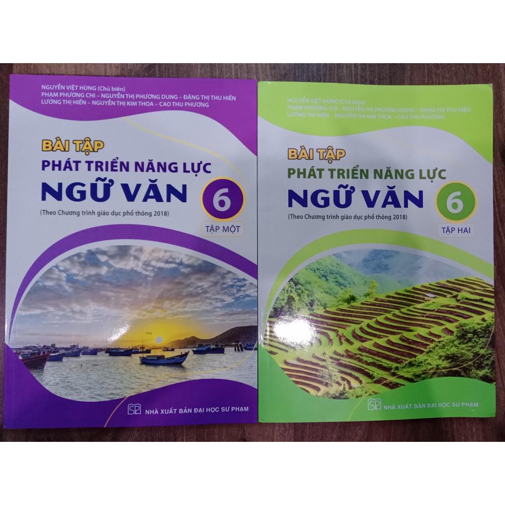 Sách - Combo Bài tập phát triển năng lực ngữ văn 6 (2 tập) - Kết nối tri thức với cuộc sống