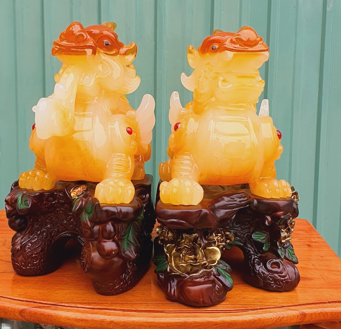 CẶP TƯỢNG TỲ HƯU CAO 24CM