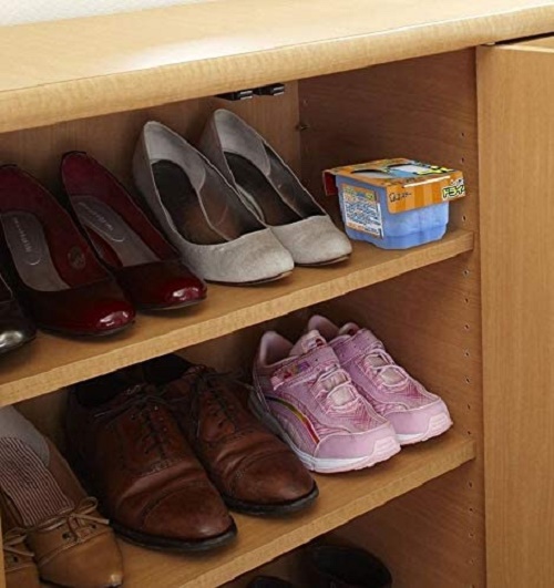 Set 03 hộp hút ẩm Charcoal Dry Pet 420ml - Made in Japan