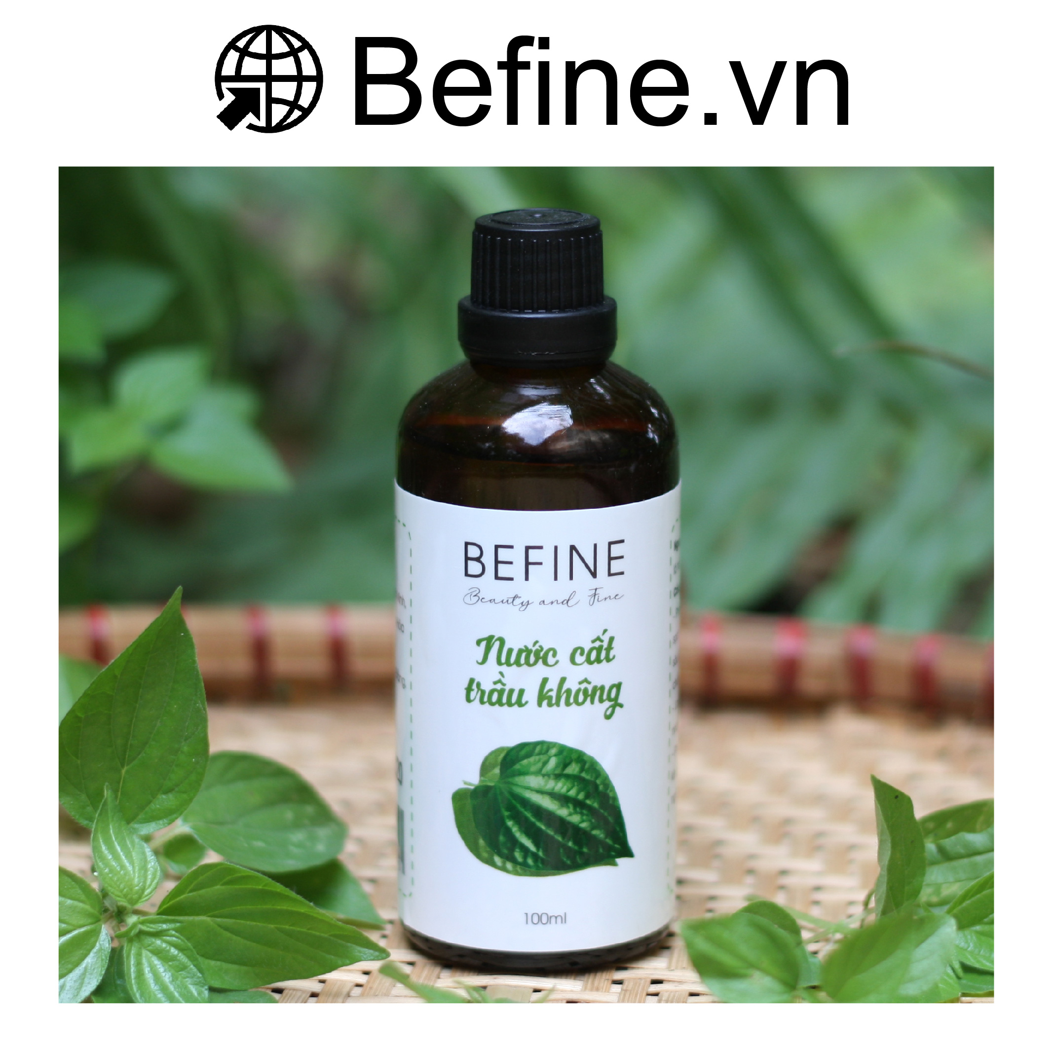 Nước cất trầu không Befine - Hydrosol trầu không Befine - Siu mụn, giảm viêm nhiễm