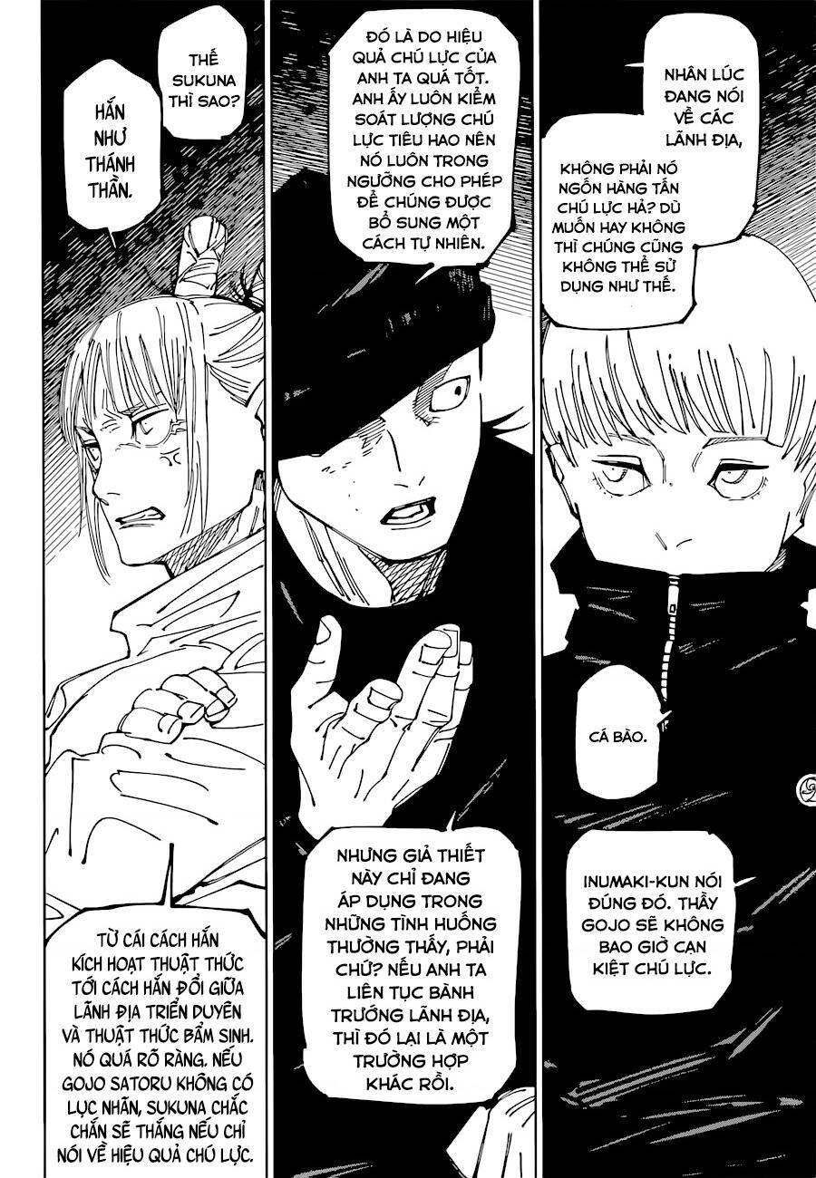 jujutsu kaisen - chú thuật hồi chiến chapter 225 11