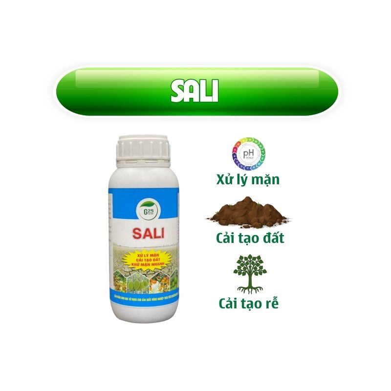 Chế Phẩm Cải Tạo Đất Ecom Phục Hồi Đất Nhiễm Mặn Sali Xử Lý Mặn 500ml