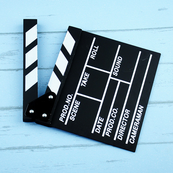 Bảng clapper board quay phim - Loại nhỏ