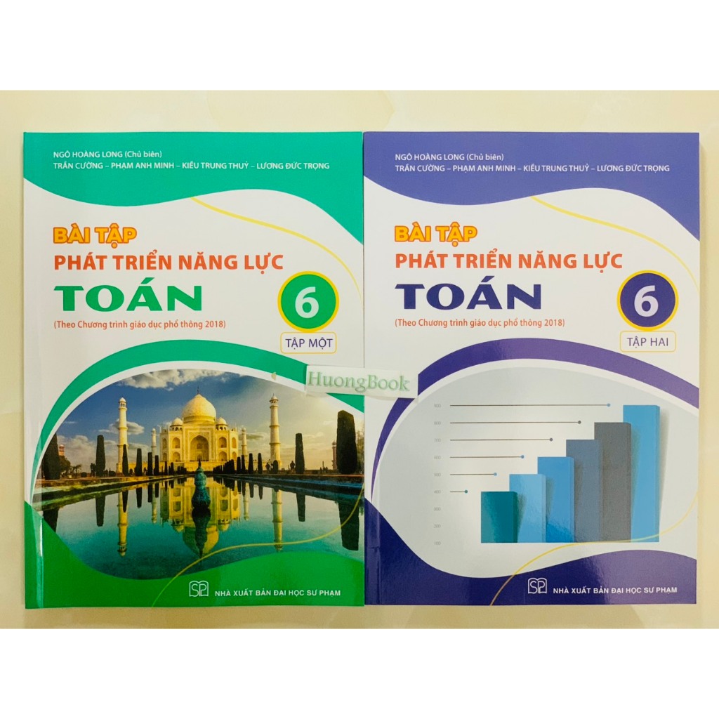 Sách - Bài tập phát triển năng lực Toán lớp 6 - NXB Đại học Sư phạm