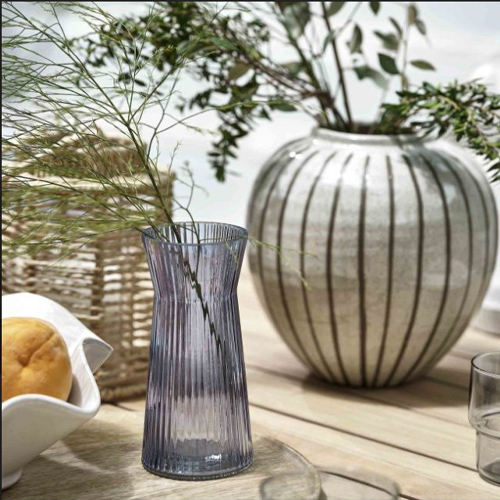Lọ hoa | JYSK Hilbert | thủy tinh | xanh | DK8xC16cm