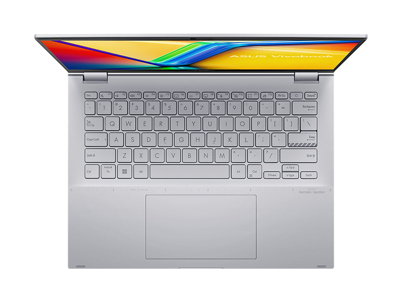 Asus Vivobook S 14 Flip TP3402VA-LZ632W (Intel Core i5-13420H | 16GB | 512GB | Intel UHD | 14 inch WUXGA IPS | Win 11 | Bạc) - HÀNG CHÍNH HÃNG
