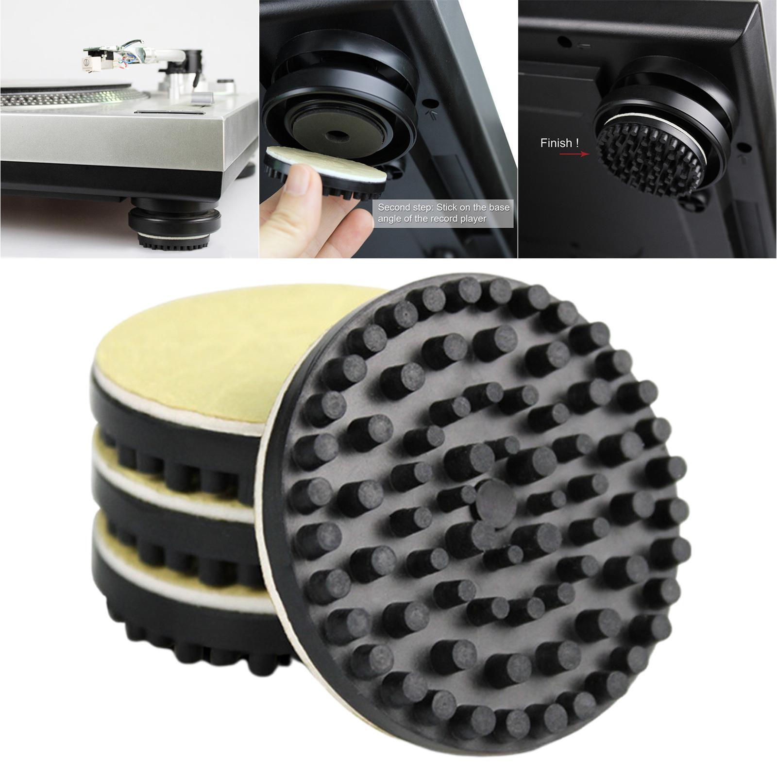 8pcs Turntable Isolation Feet Anti Vibration 2 inch diameter Anti slip