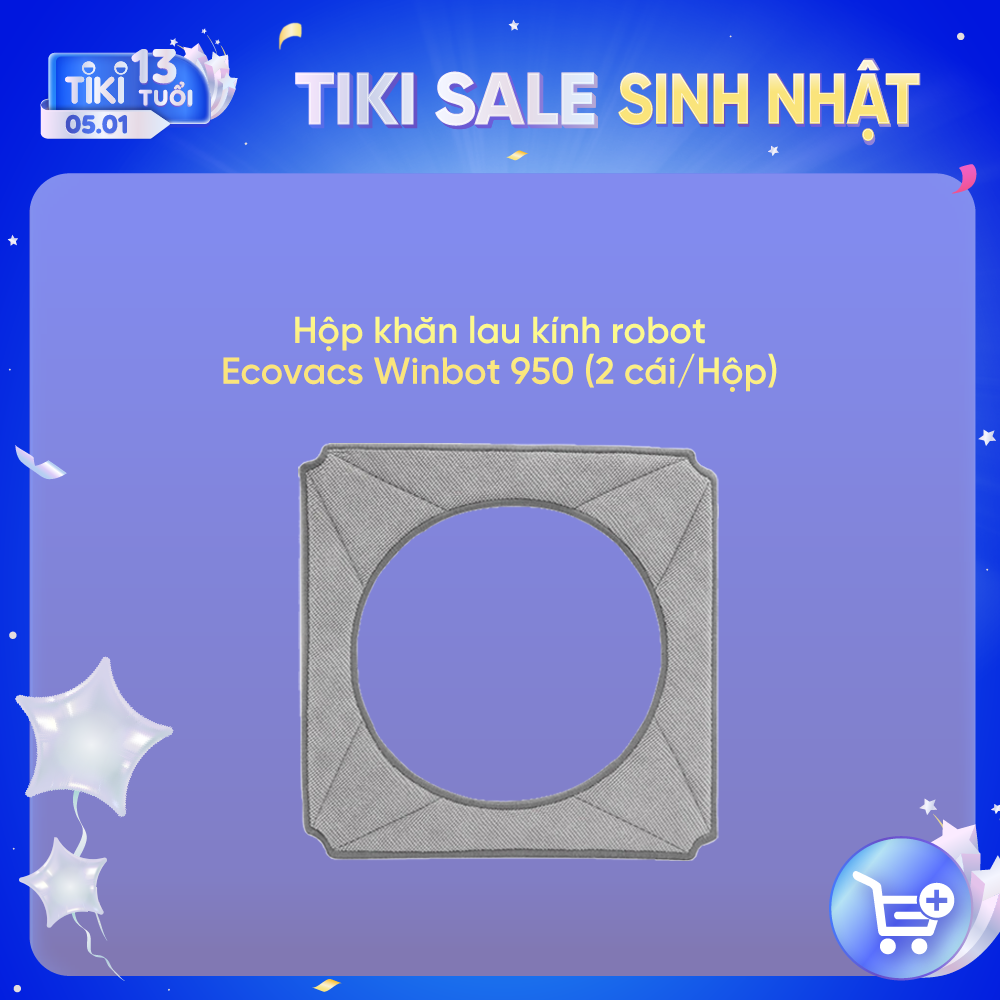 Hộp khăn lau kính Robot WINBOT 950 - Hàng chính hãng