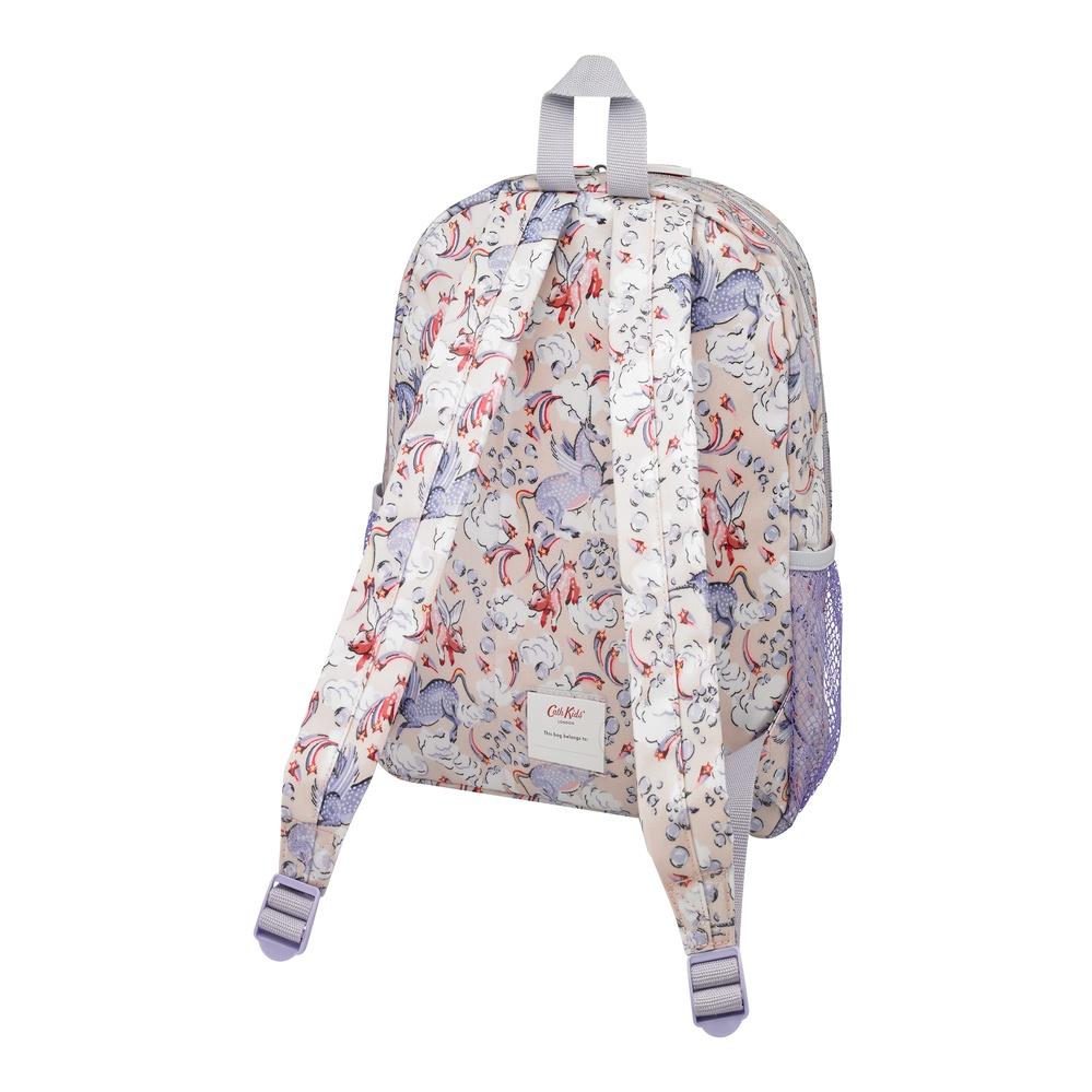 Cath Kidston - Ba lô cho bé/Kids Classic Large Backpack with Mesh Pocket - Unicorn - Pink -1040609