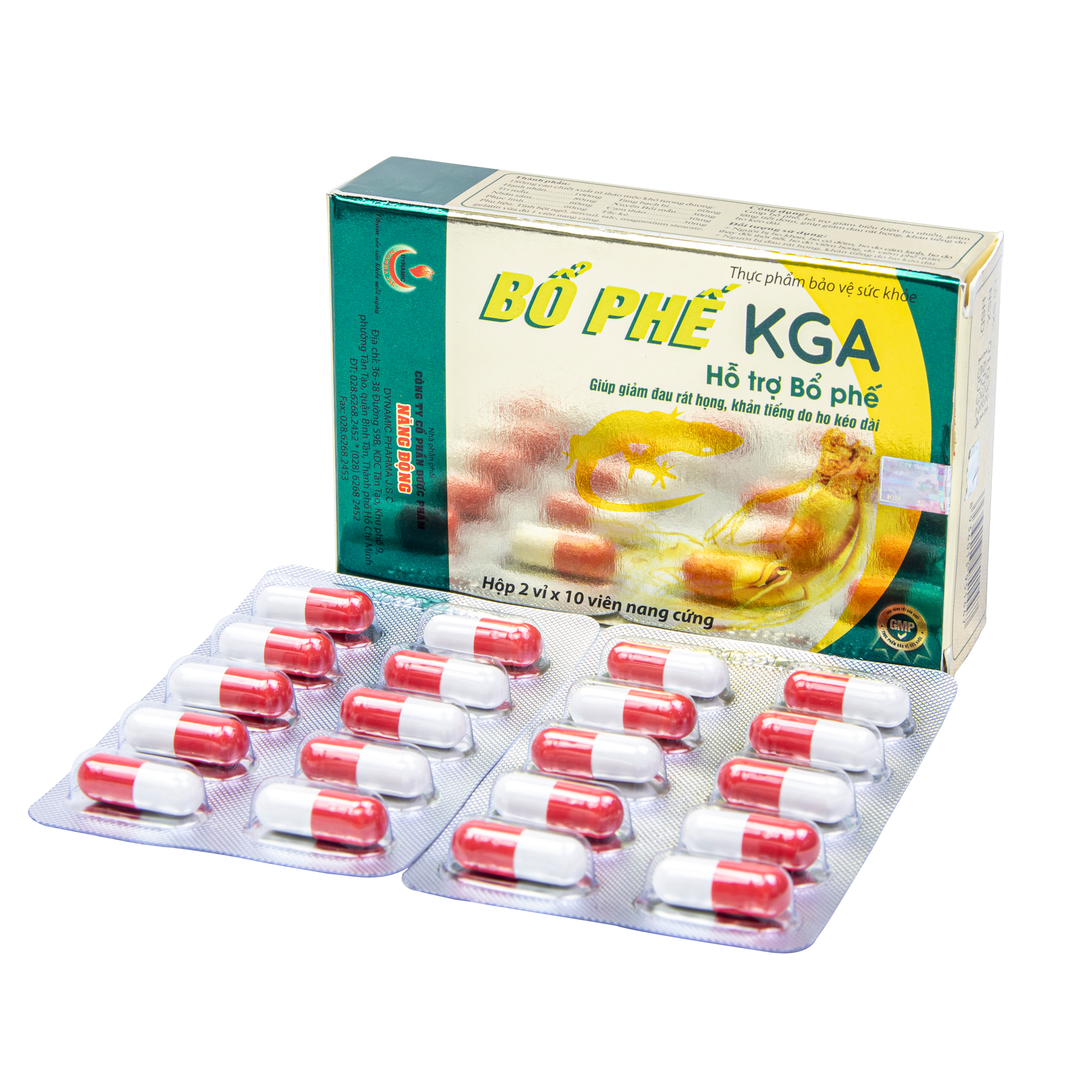 BỔ PHẾ KGA - NĂNG ĐỘNG - BỔ PHẾ GIẢM HO