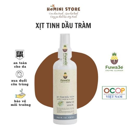 Xịt khử mùi kháng khuẩn Fuwa3e tinh dầu Tràm 100ml