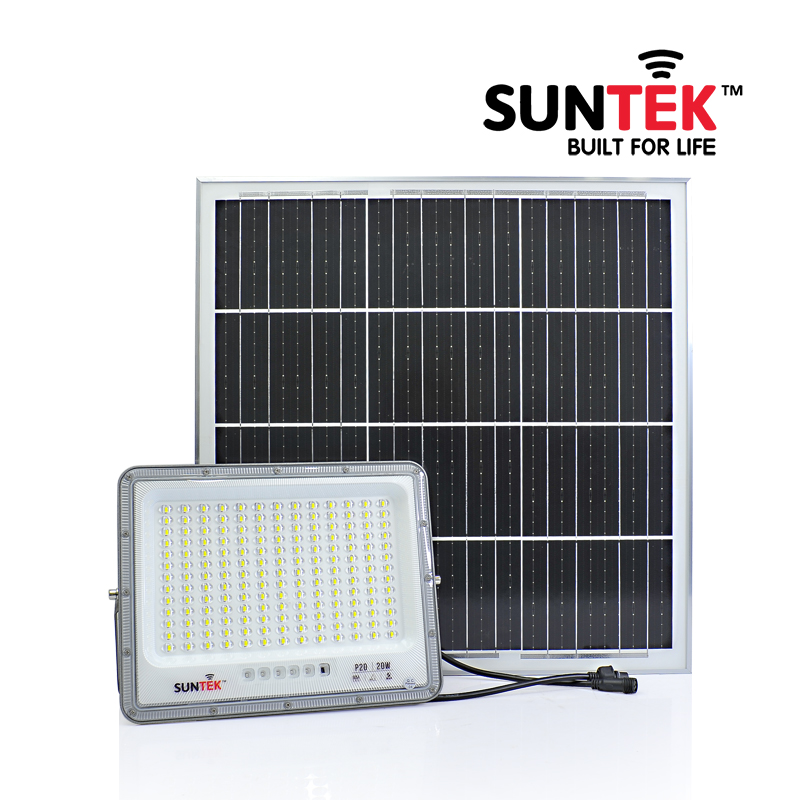 Đèn Pha Cao Áp Năng Lượng Mặt Trời SUNTEK P20 - Hàng Chính Hãng - Bảo hành 3 năm 1 đổi 1
