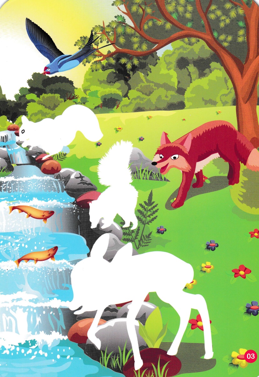 Sticker Dán Hình Thông Minh - Thám Hiểm Rừng Xanh _VT