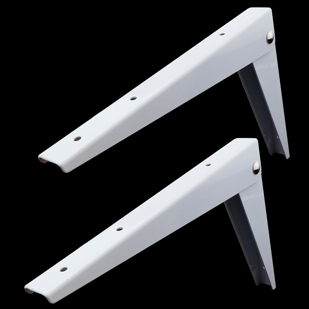 10pcs Corner Brace L Bracket Corner Bracket , Right Angle Brace Brackets Fastener, Stainless Steel, 8/10/12/14inch