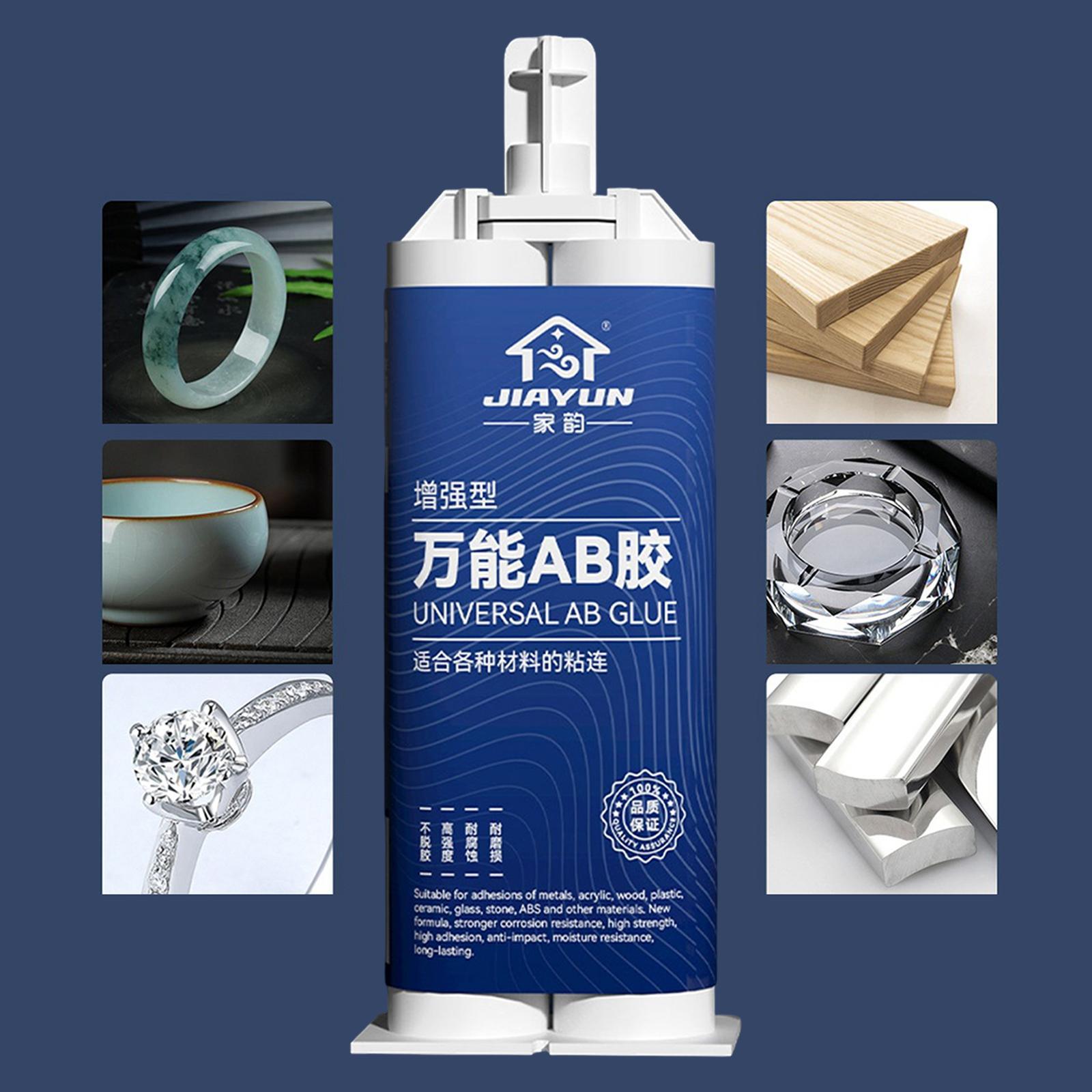 Metal Glue, Glue for Metal High Strength Bond Metal to Metal, Weld Metal Repair Glue, Metal Epoxy for Steel, Metal, Cast Iron