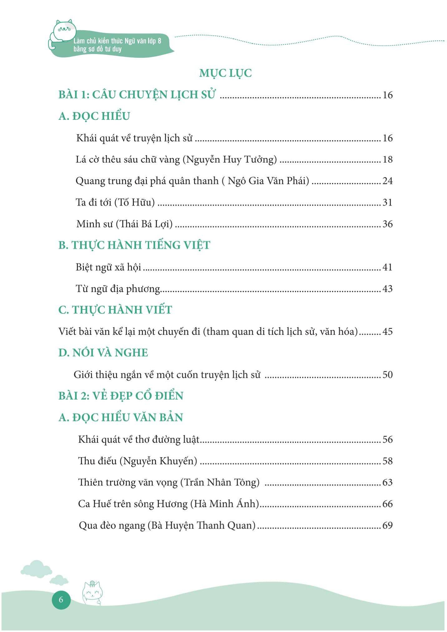 Làm Chủ Kiến Thức Ngữ Văn Bằng Sơ Đồ Tư Duy Lớp 8 - Tập 1 (Theo Chương Trình Của Bộ Sách Kết Nối Tri Thức Với Cuộc Sống)