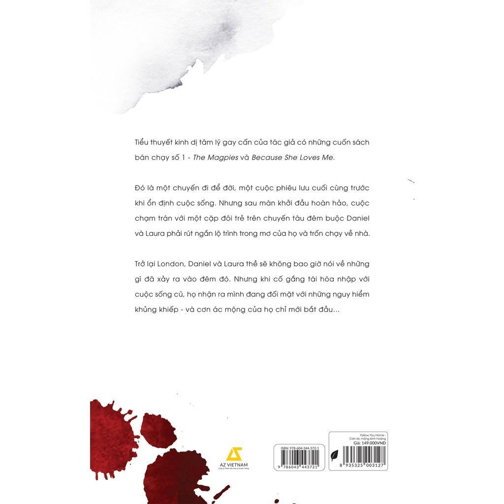 Sách Follow You Home – Cơn Ác Mộng Kinh Hoàng - Bản Quyền